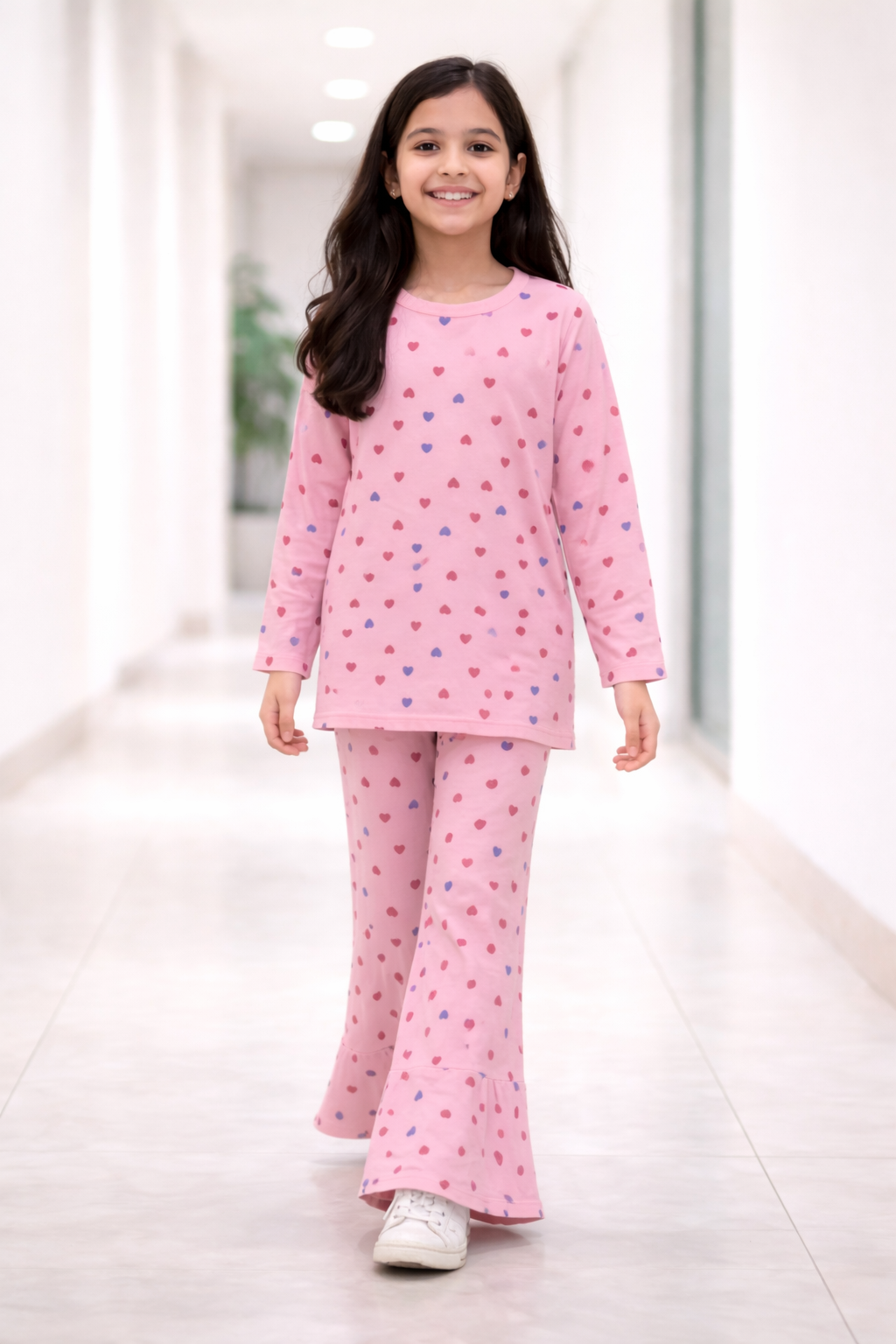 Girls Cotton Jersey Pj Set