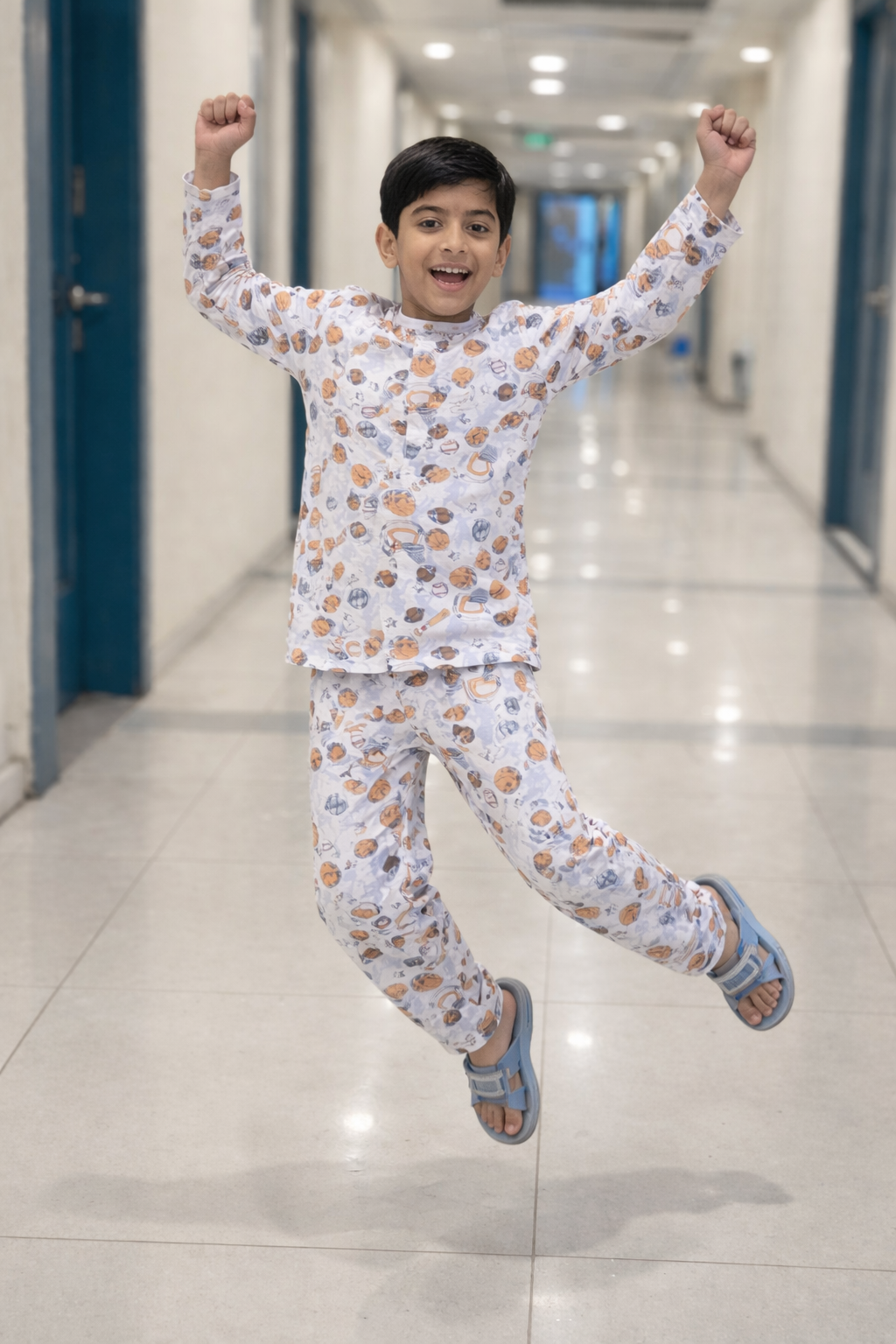 Boys Cotton Jersey Pj Set